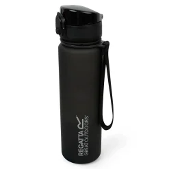 0.6 Litre Tritan Flip Lid Bottle | Black