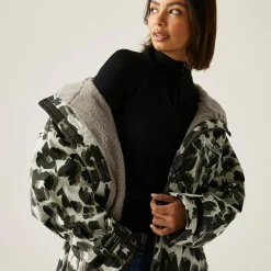Adult Waterproof Changing Robe | Leopard Print