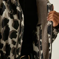 Adult Waterproof Changing Robe | Leopard Print