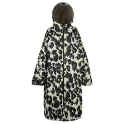 Adult Waterproof Changing Robe | Leopard Print