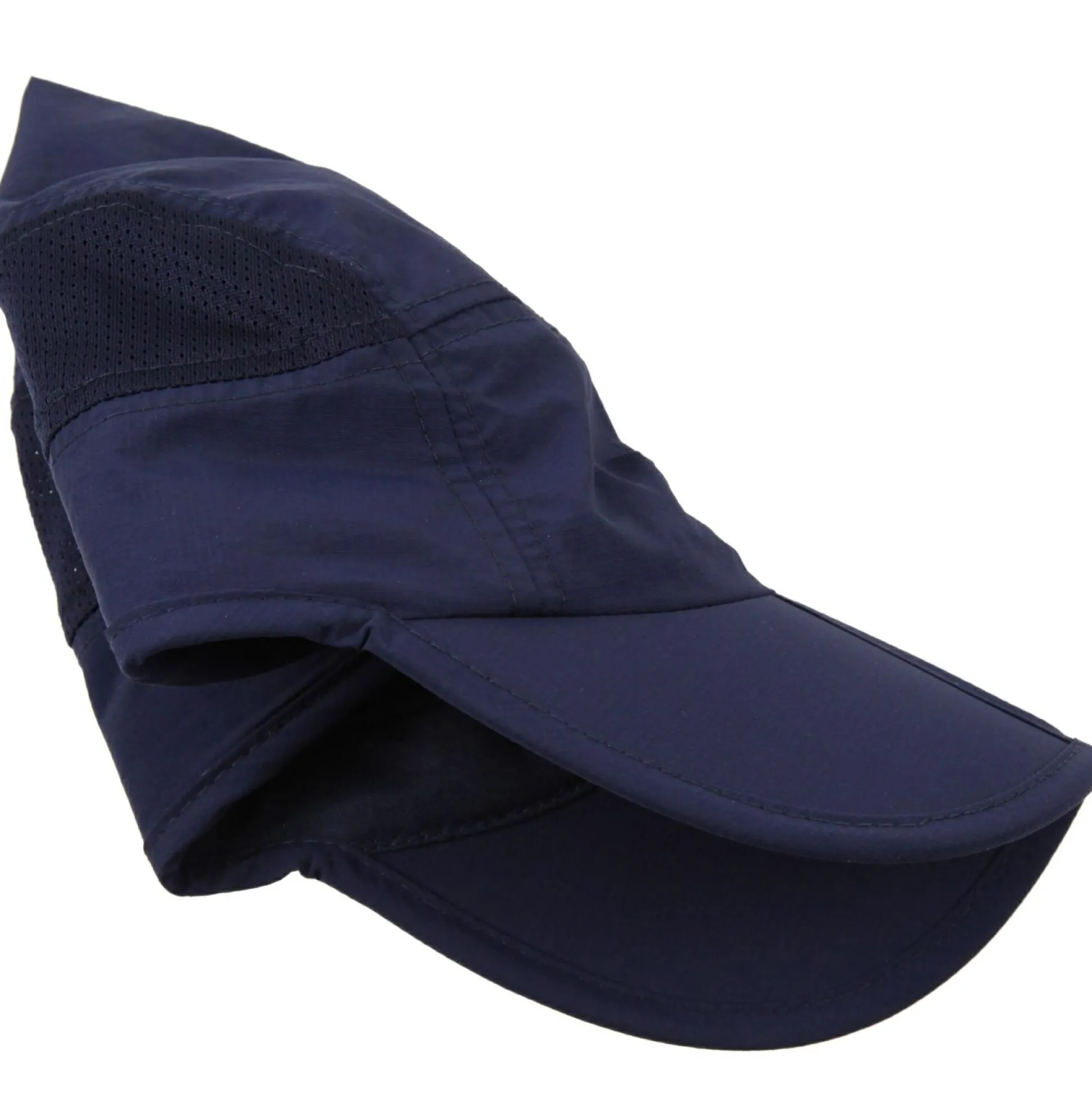 Adult's Fold Away Cap | Navy Persimmon