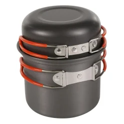 Backpacking Cookset with Storage Bag | Grey