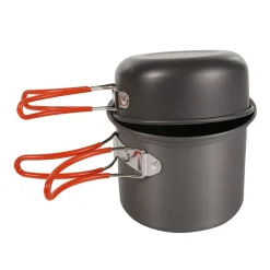 Backpacking Cookset with Storage Bag | Grey