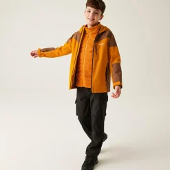 Boys Trekktain 3-in-1 Jacket | Fox Dark Brown Fox Inner