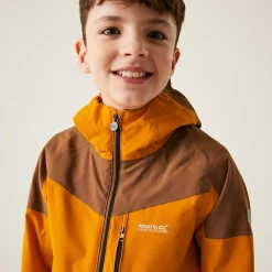 Boys Trekktain 3-in-1 Jacket | Fox Dark Brown Fox Inner