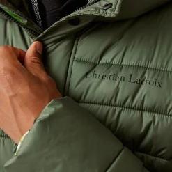 Christian Lacroix - Men's Collongues Long Padded Jacket | Thyme Leaf