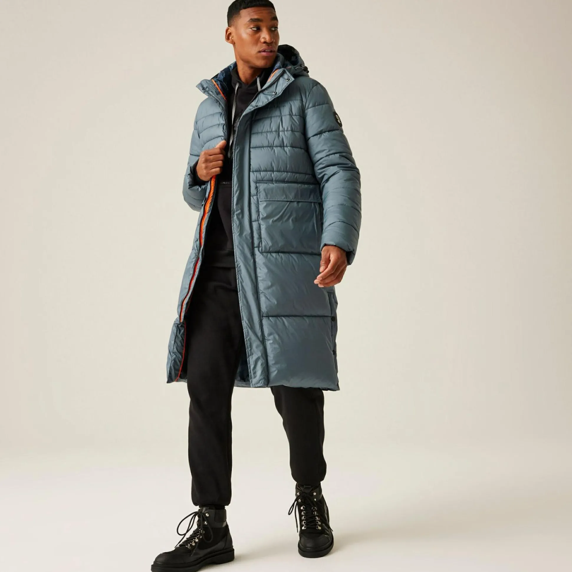 Christian Lacroix - Men's Collongues Long Padded Jacket | Stormy Weather