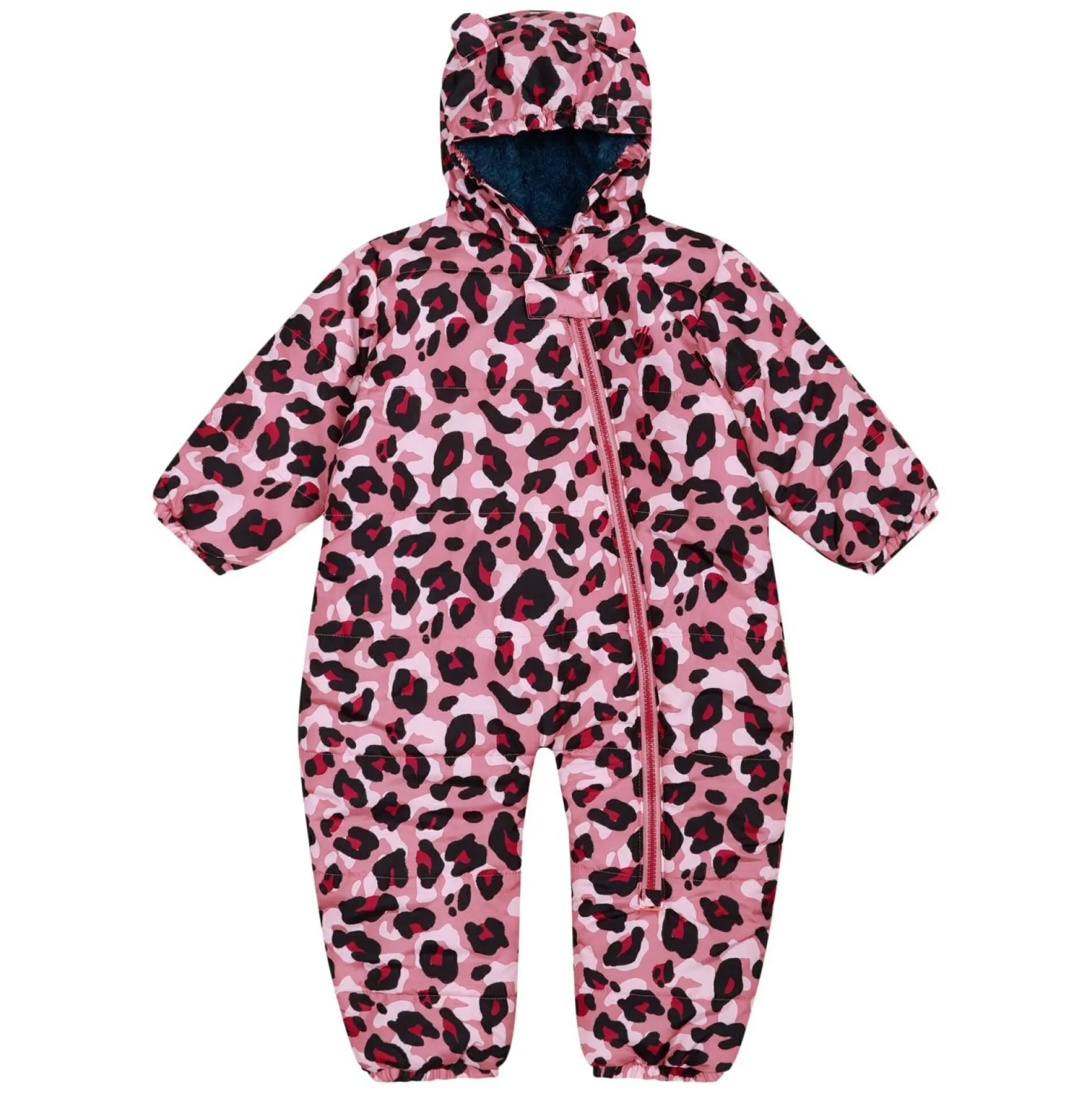 Dare 2b - Kids' Bambino II Insulated Snowsuit | Dusty Rose Cheetah Print