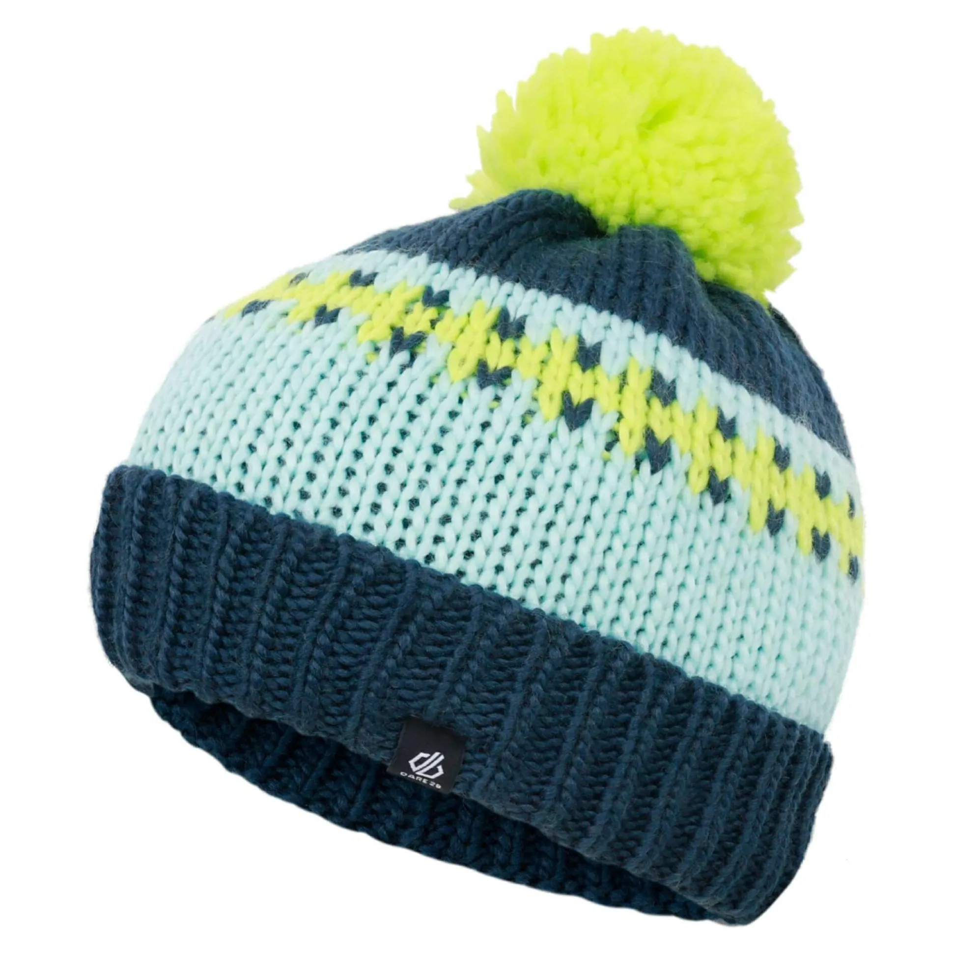 Dare 2b - Kids' Boffin Bobble Hat | Moonlight Denim Blue