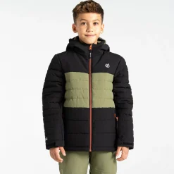 Dare 2b - Kids' Cheerful II Ski Jacket | Black Olivine Green