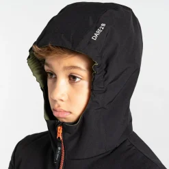 Dare 2b - Kids' Cheerful II Ski Jacket | Black Olivine Green