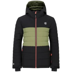 Dare 2b - Kids' Cheerful II Ski Jacket | Black Olivine Green