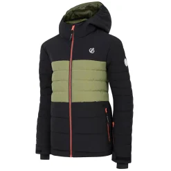 Dare 2b - Kids' Cheerful II Ski Jacket | Black Olivine Green