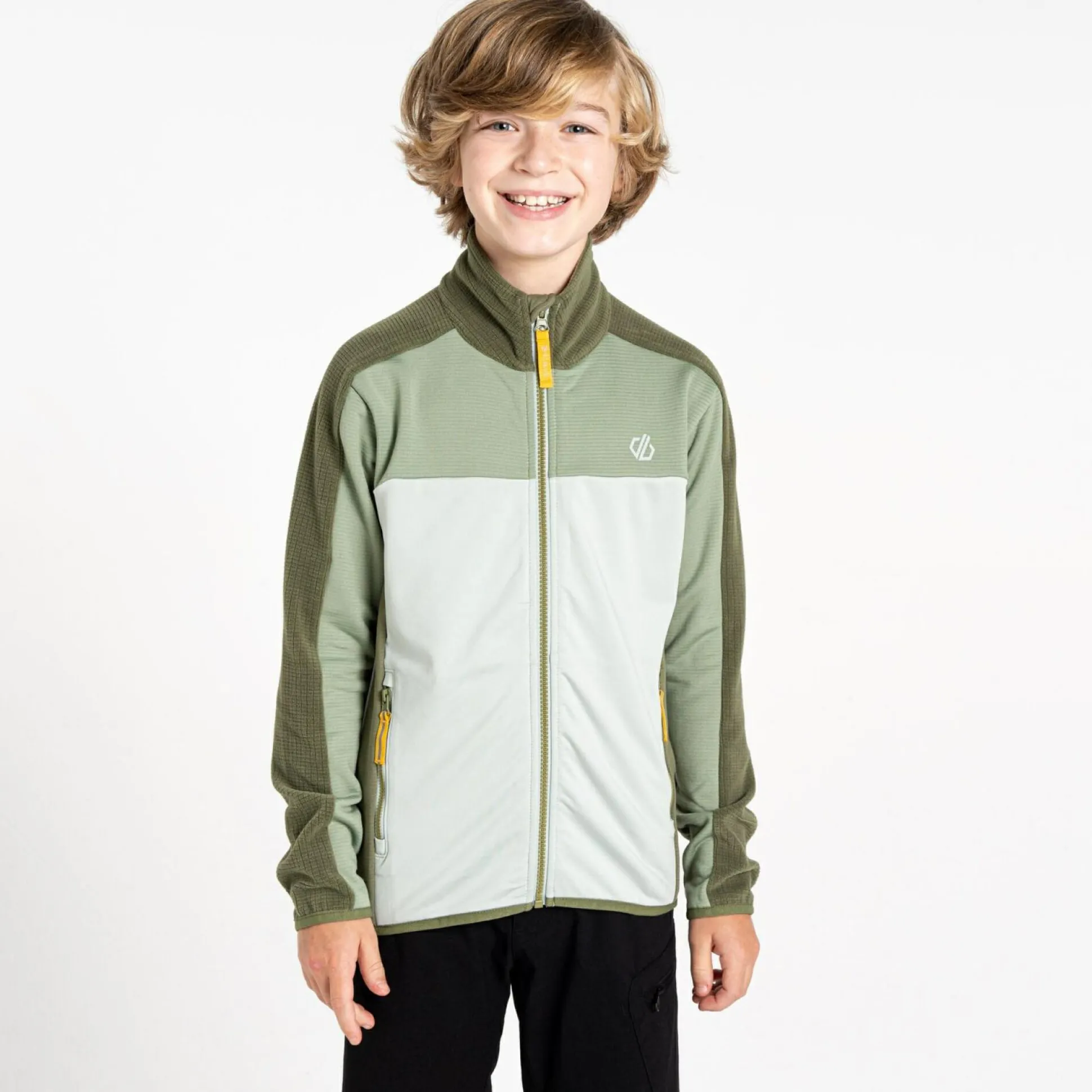 Dare 2b - Kids' Emergent IV Stretch Midlayer | Hedge Green