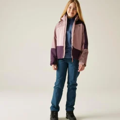 Dare 2b - Kids' Explore II Waterproof Jacket | Deep Plum