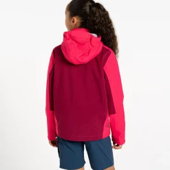Dare 2b - Kids' Explore II Waterproof Jacket | Sparkling Cosmo