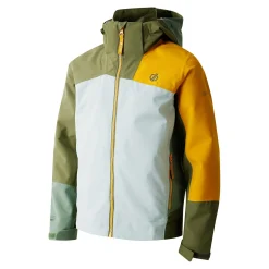 Dare 2b - Kids' Explore II Waterproof Jacket | Olivine Green