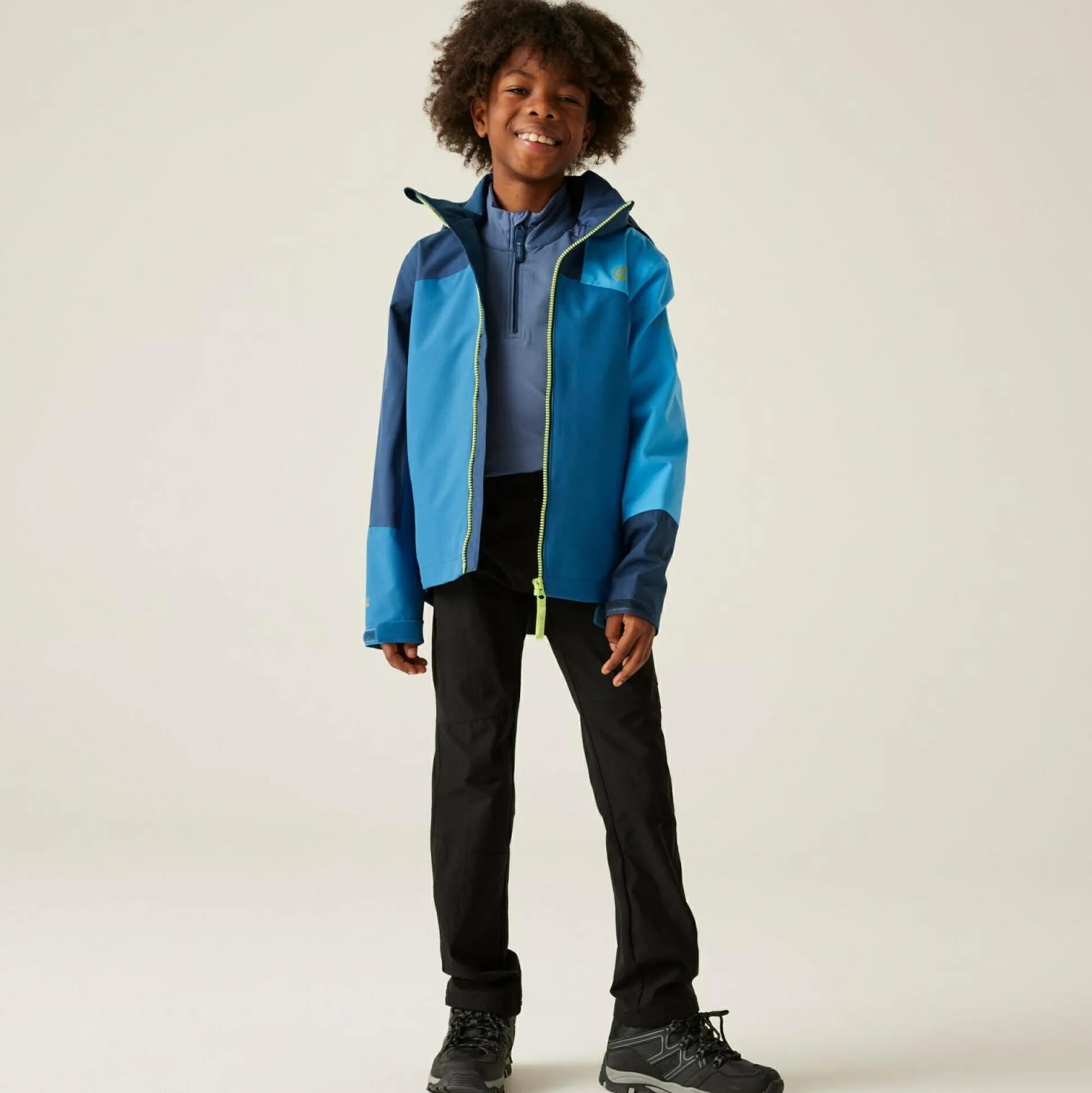 Dare 2b - Kids' Explore II Waterproof Jacket | Moonlight Denim