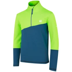 Dare 2b - Kids' Formate III Core Stretch Midlayer | Green Flash Navy