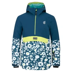 Dare 2b - Kids' Freehand Overhead Ski Jacket | Moonlight Denim Daisy Print