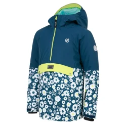 Dare 2b - Kids' Freehand Overhead Ski Jacket | Moonlight Denim Daisy Print