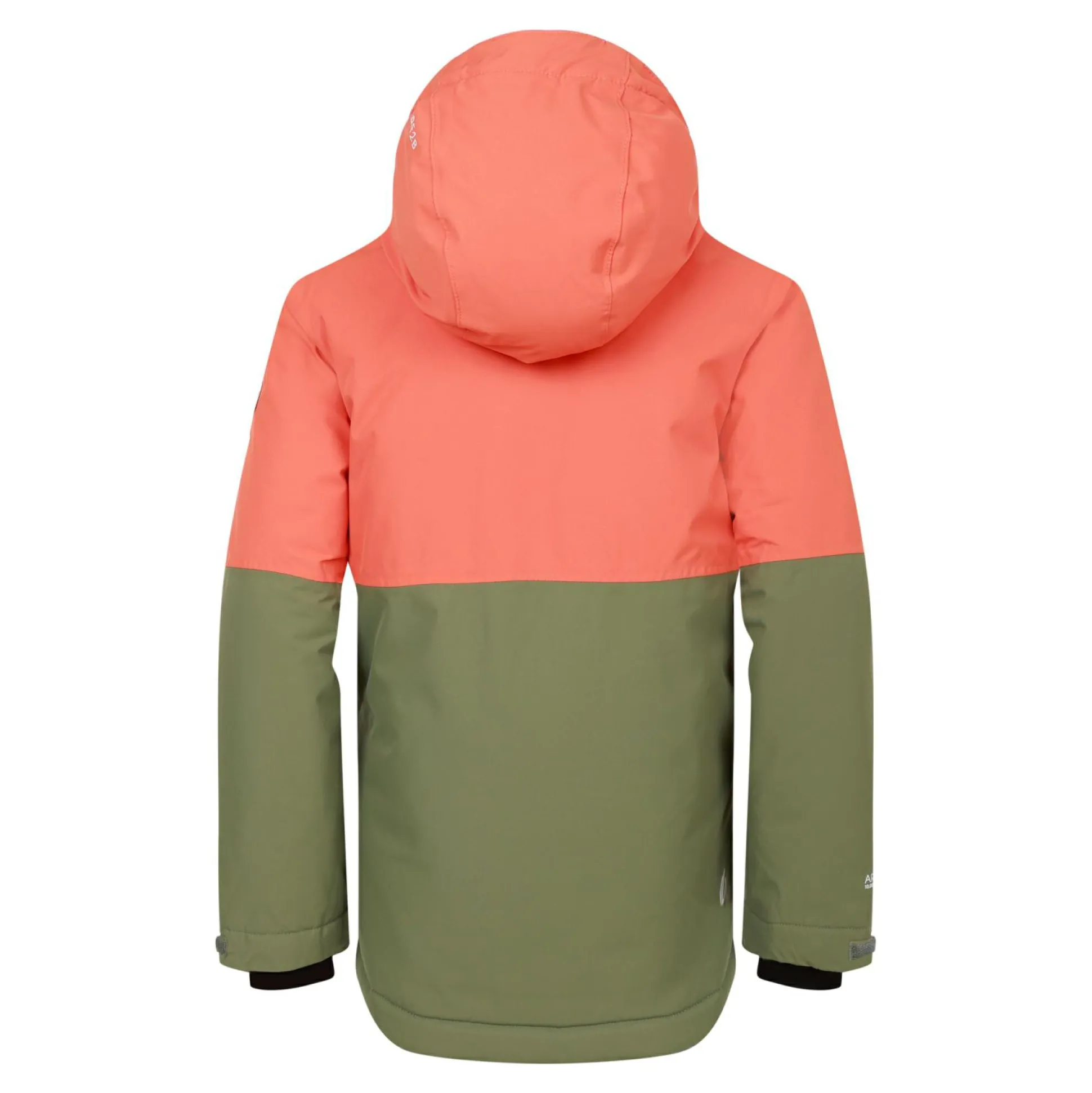 Dare 2b - Kids' Freehand Overhead Ski Jacket | Orange Rust Green