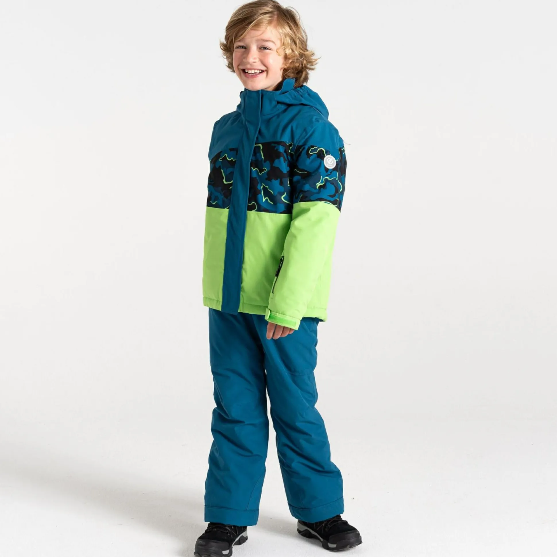 Dare 2b - Kids' Humour III Ski Jacket | Blue Camo Print