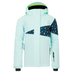 Dare 2b - Kids' Humour III Ski Jacket | Blue Cheetah Print