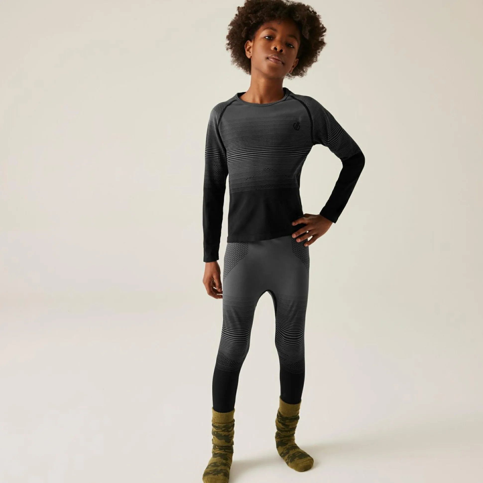 Dare 2b - Kids' In The Zone III Baselayer Set | Black