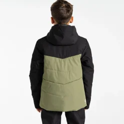 Dare 2b - Kids' Jolly Puffer Jacket | Black Olivine Green