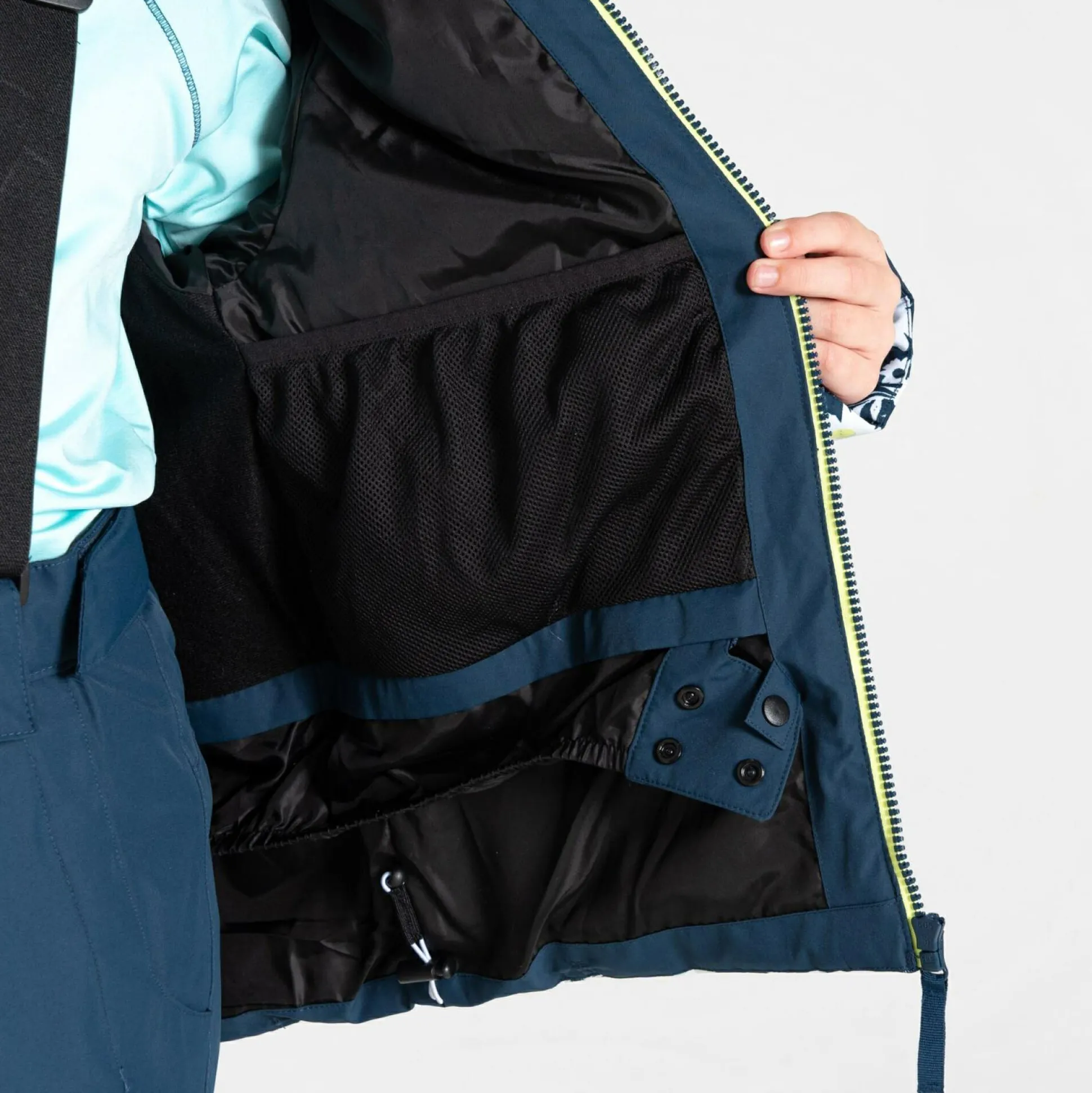 Dare 2b - Kids' Liftie Ski Jacket | Moonlight Denim Daisy Print