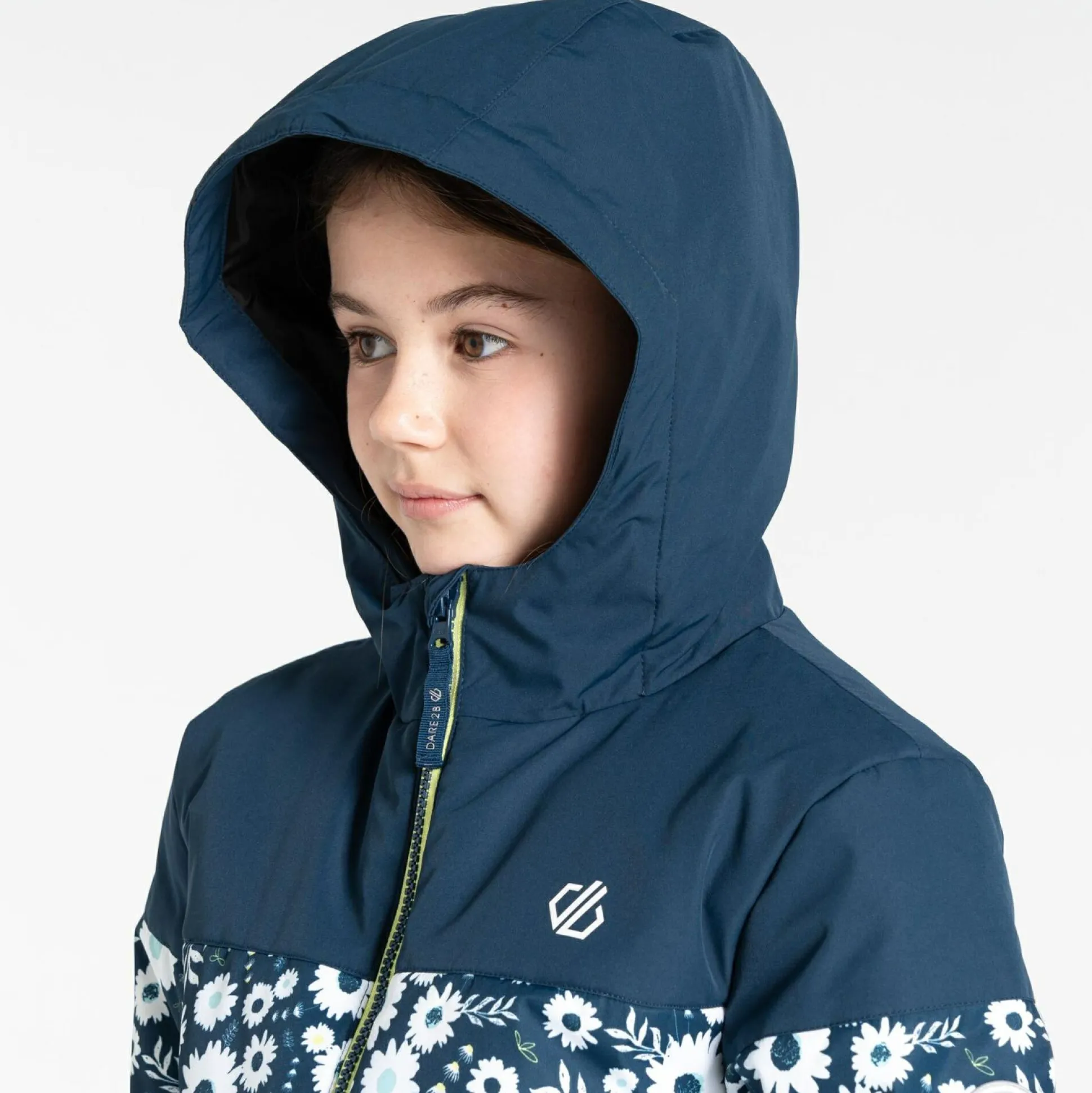 Dare 2b - Kids' Liftie Ski Jacket | Moonlight Denim Daisy Print