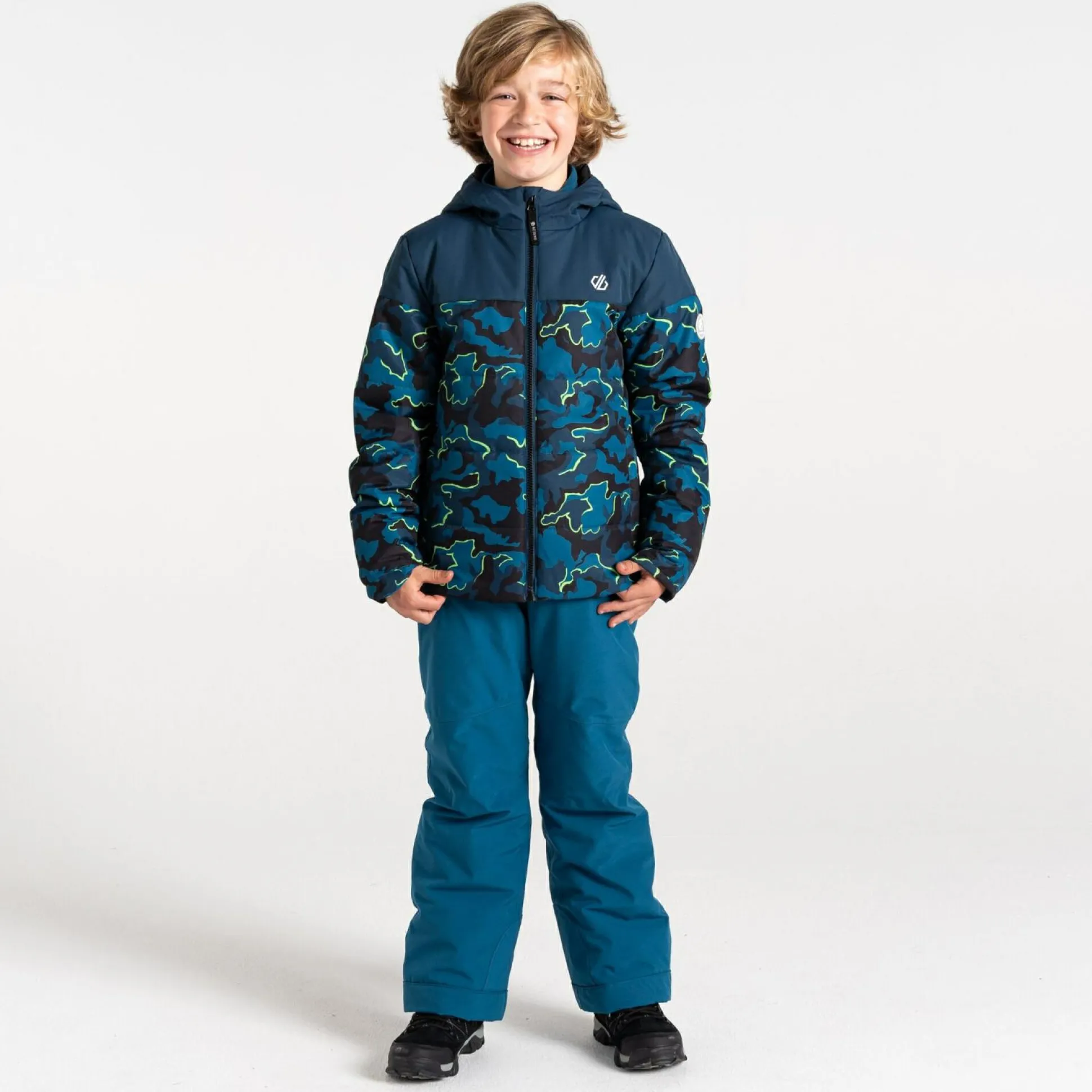 Dare 2b - Kids' Liftie Ski Jacket | Blue Camo Print