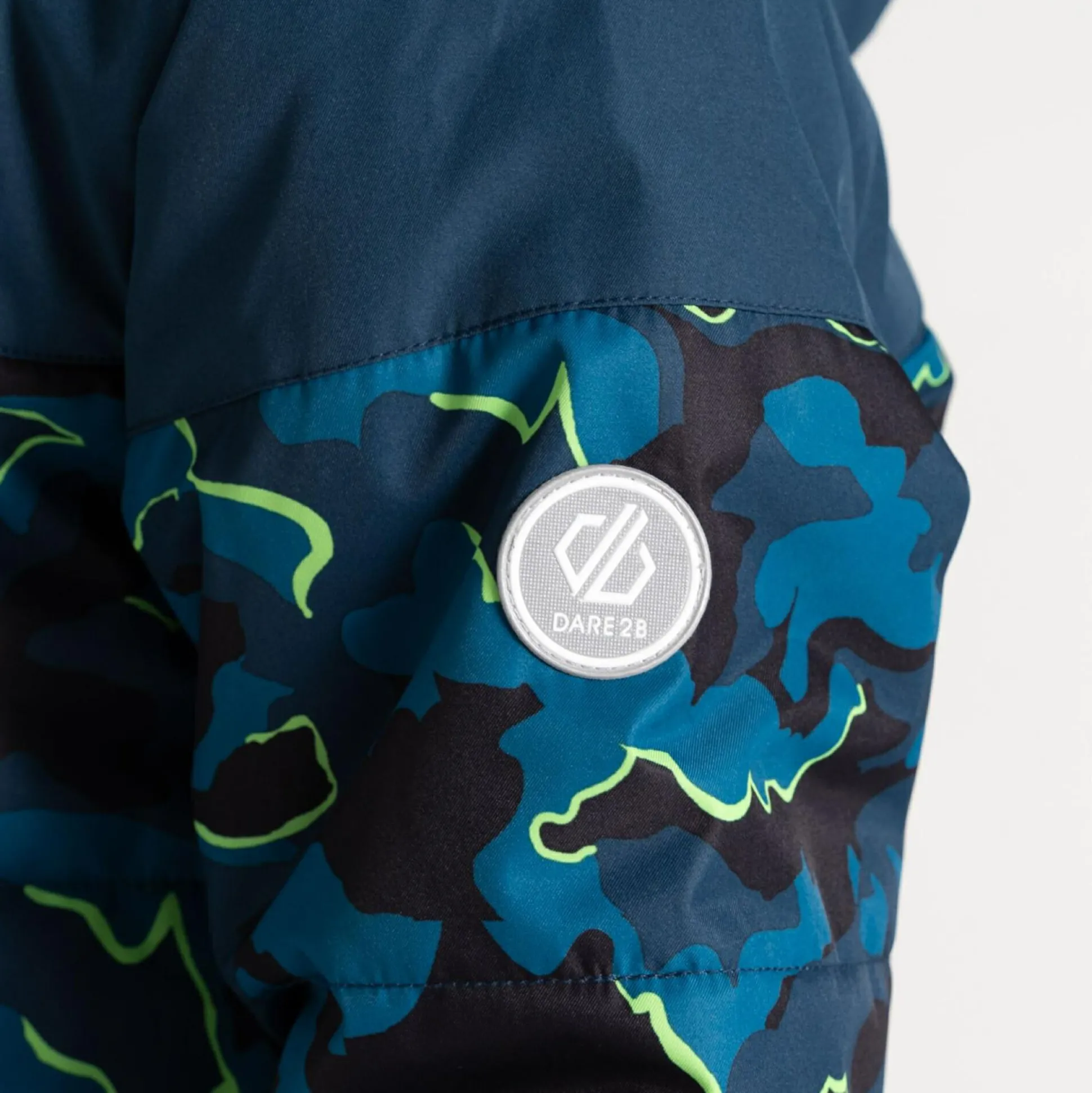 Dare 2b - Kids' Liftie Ski Jacket | Blue Camo Print