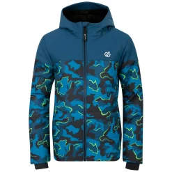 Dare 2b - Kids' Liftie Ski Jacket | Blue Camo Print