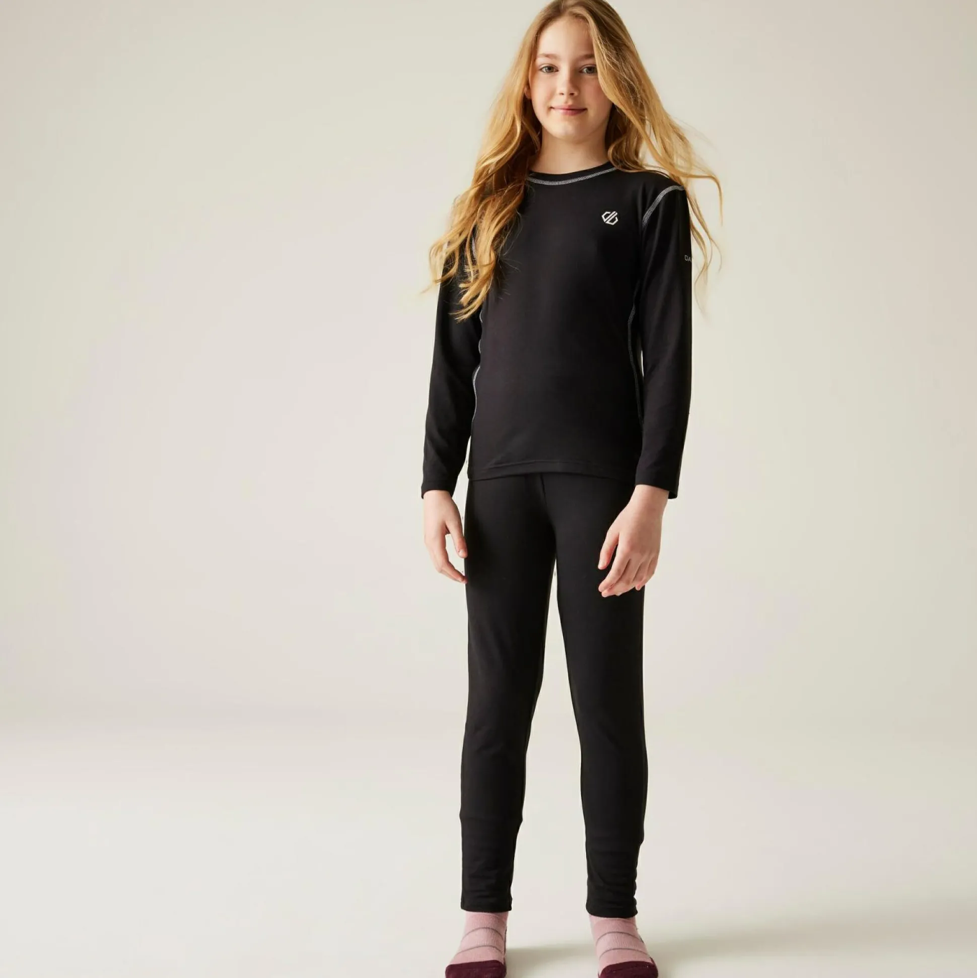 Dare 2b - Kids' Pow II Baselayer Set | Black