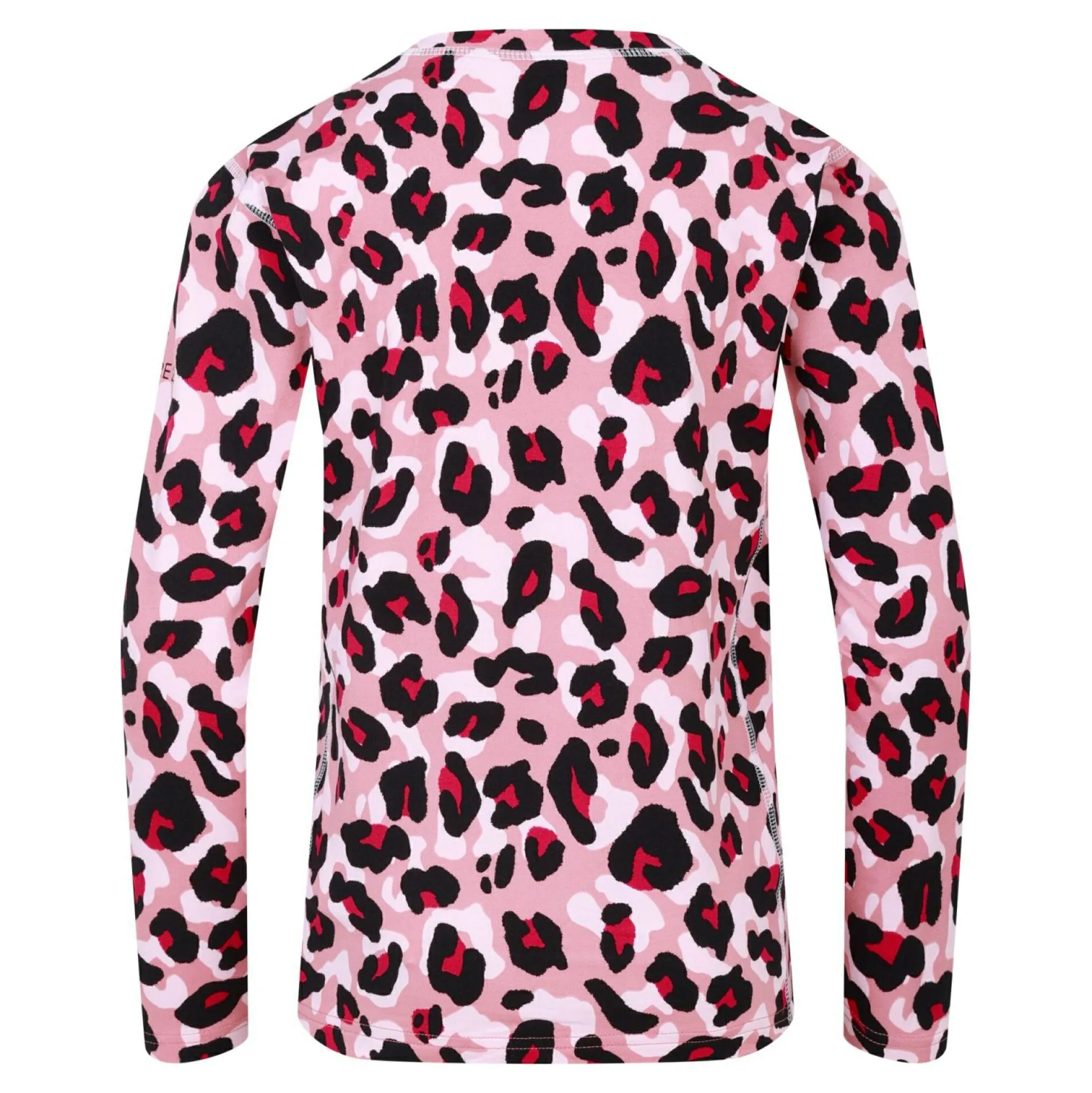 Dare 2b - Kids' Pow II Baselayer Set | Dusty Rose Cheetah Print
