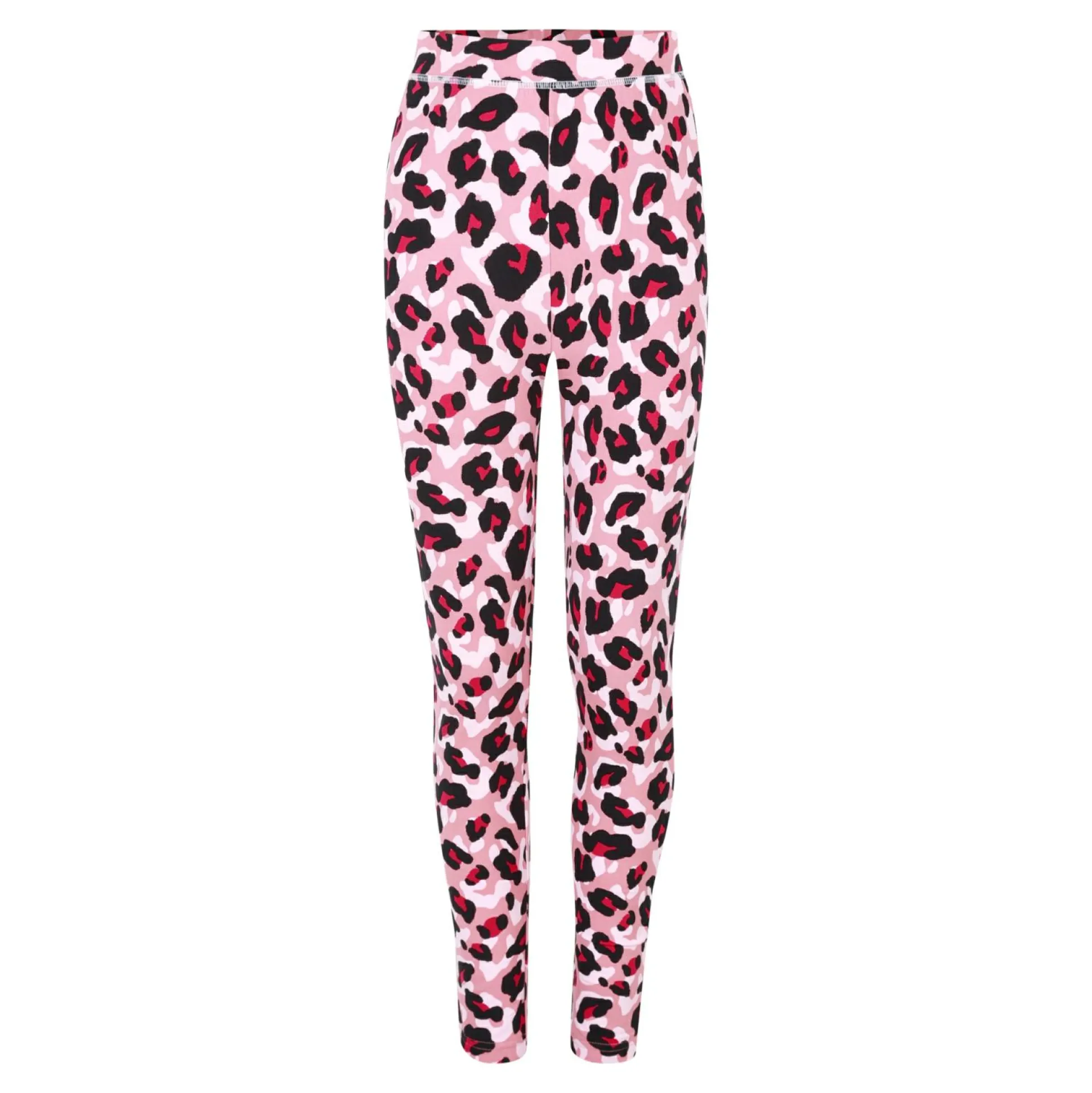 Dare 2b - Kids' Pow II Baselayer Set | Dusty Rose Cheetah Print