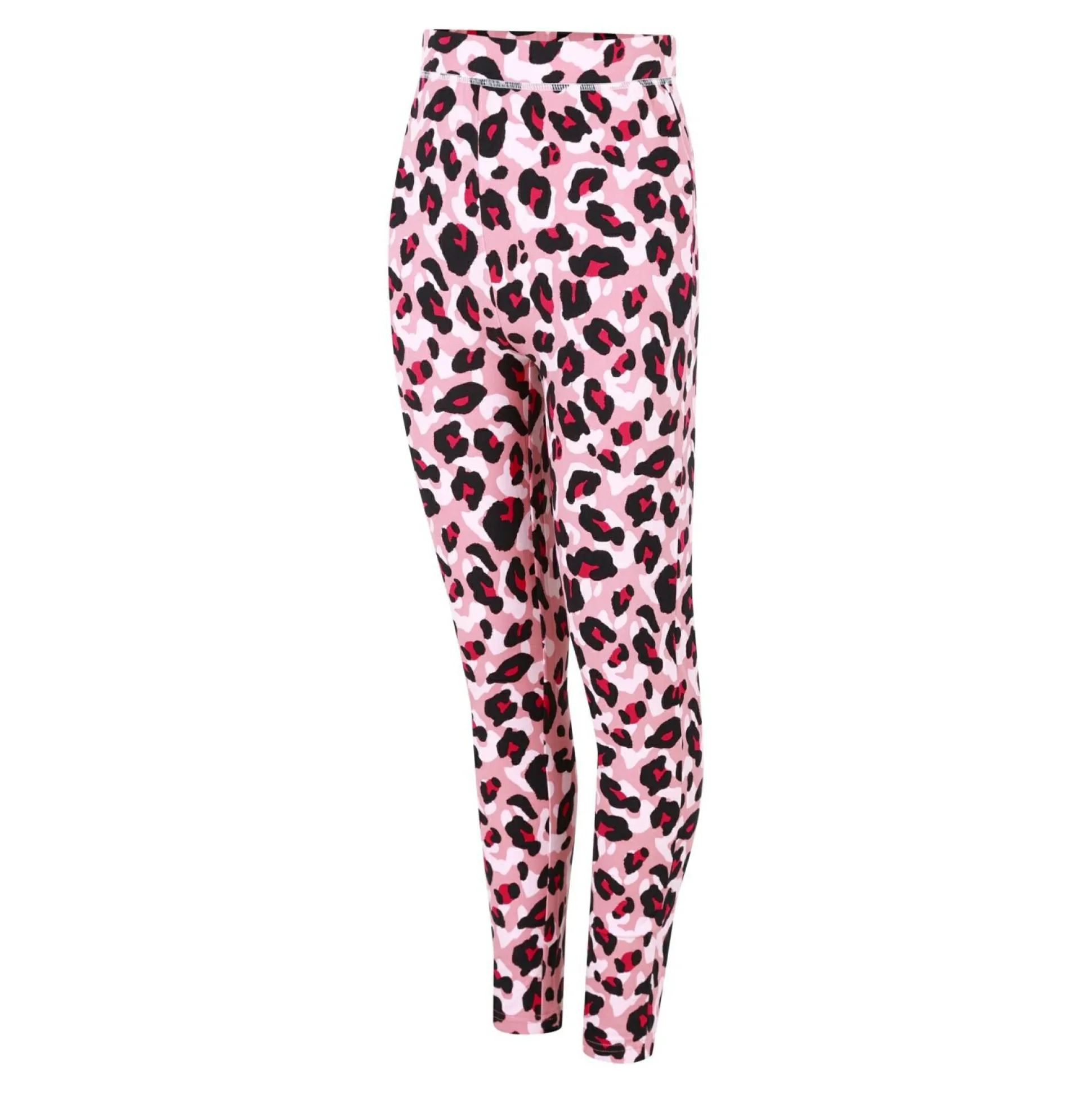 Dare 2b - Kids' Pow II Baselayer Set | Dusty Rose Cheetah Print