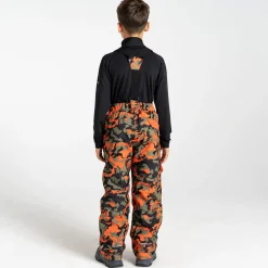 Dare 2b - Kids' Pow Ski Pants | Orange Rust Camo Print