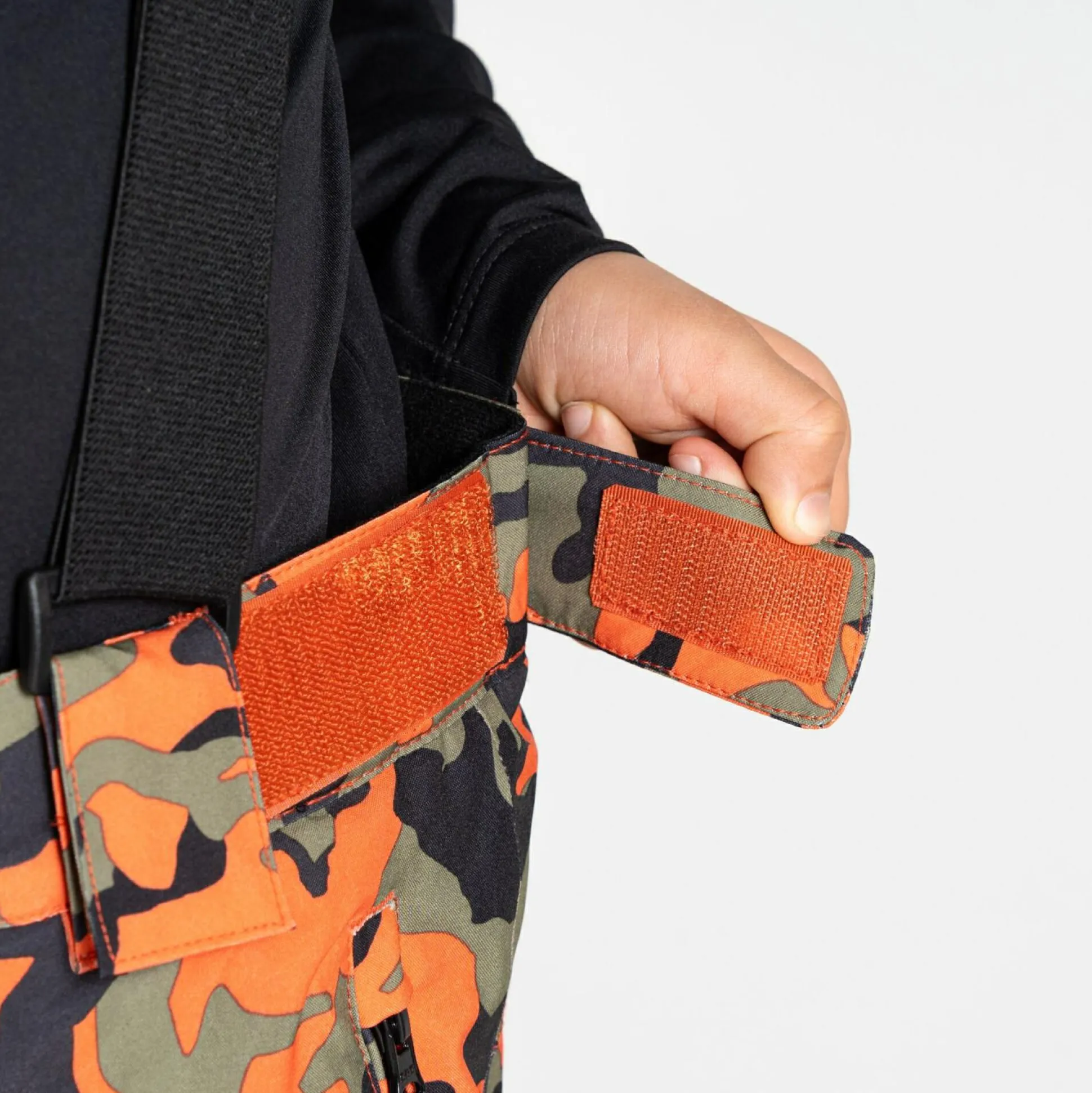 Dare 2b - Kids' Pow Ski Pants | Orange Rust Camo Print