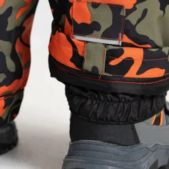 Dare 2b - Kids' Pow Ski Pants | Orange Rust Camo Print