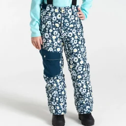 Dare 2b - Kids' Pow Ski Pants | Moonlight Denim Daisy Print