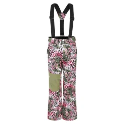Dare 2b - Kids' Pow Ski Pants | Green Leopard Print