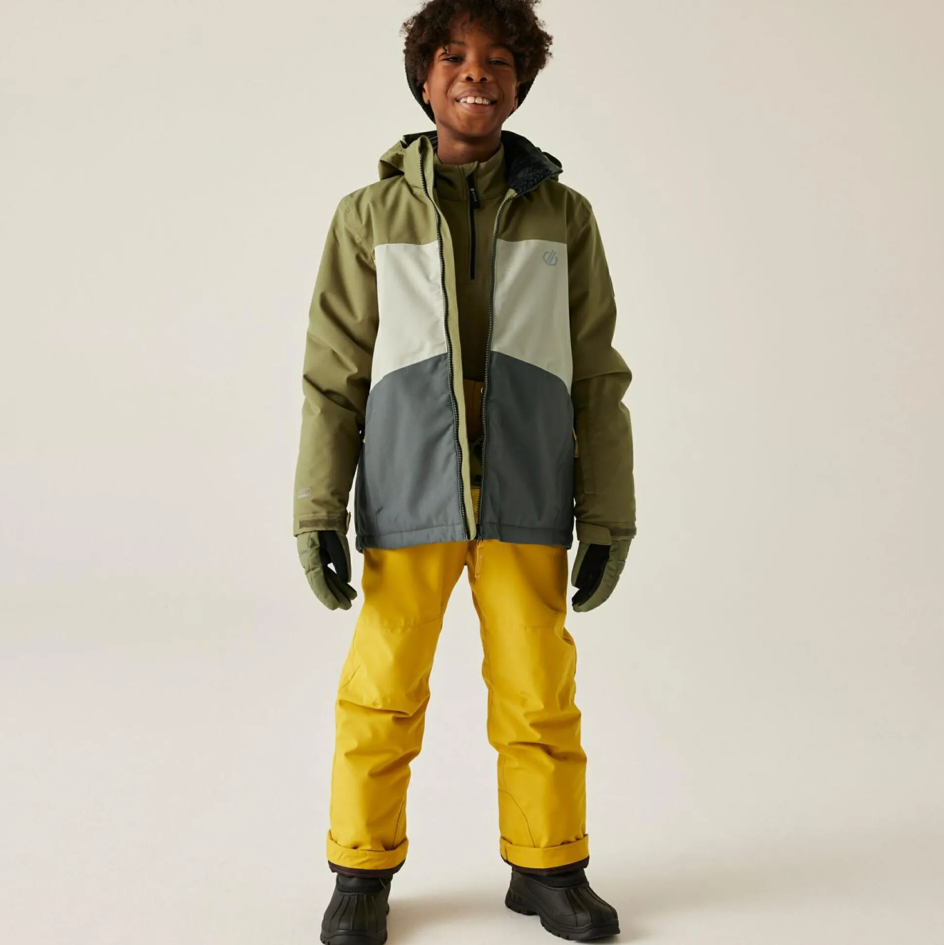 Dare 2b - Kids' Send It! Ski Jacket | Olive Green