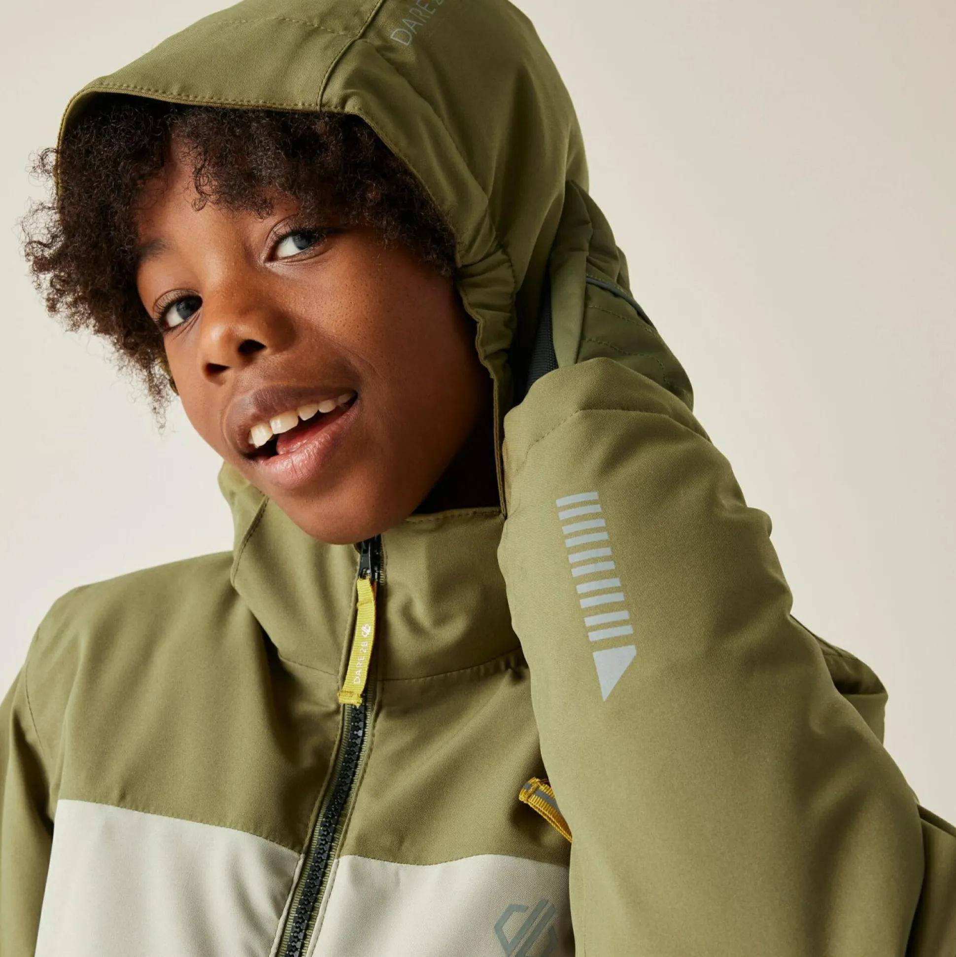 Dare 2b - Kids' Send It! Ski Jacket | Olive Green