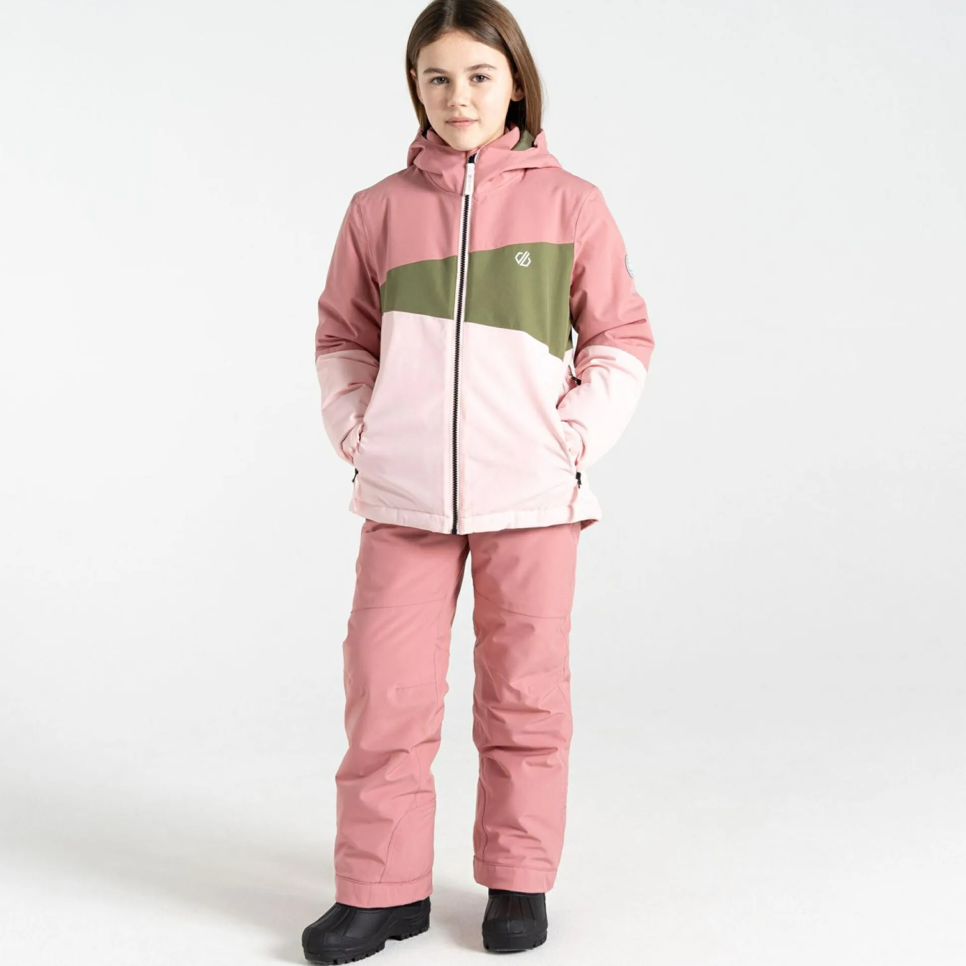 Dare 2b - Kids' Steazy II Ski Jacket | Dusty Rose Green