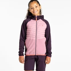 Dare 2b - Kids' Switch Out Hybrid Jacket | Deep Plum