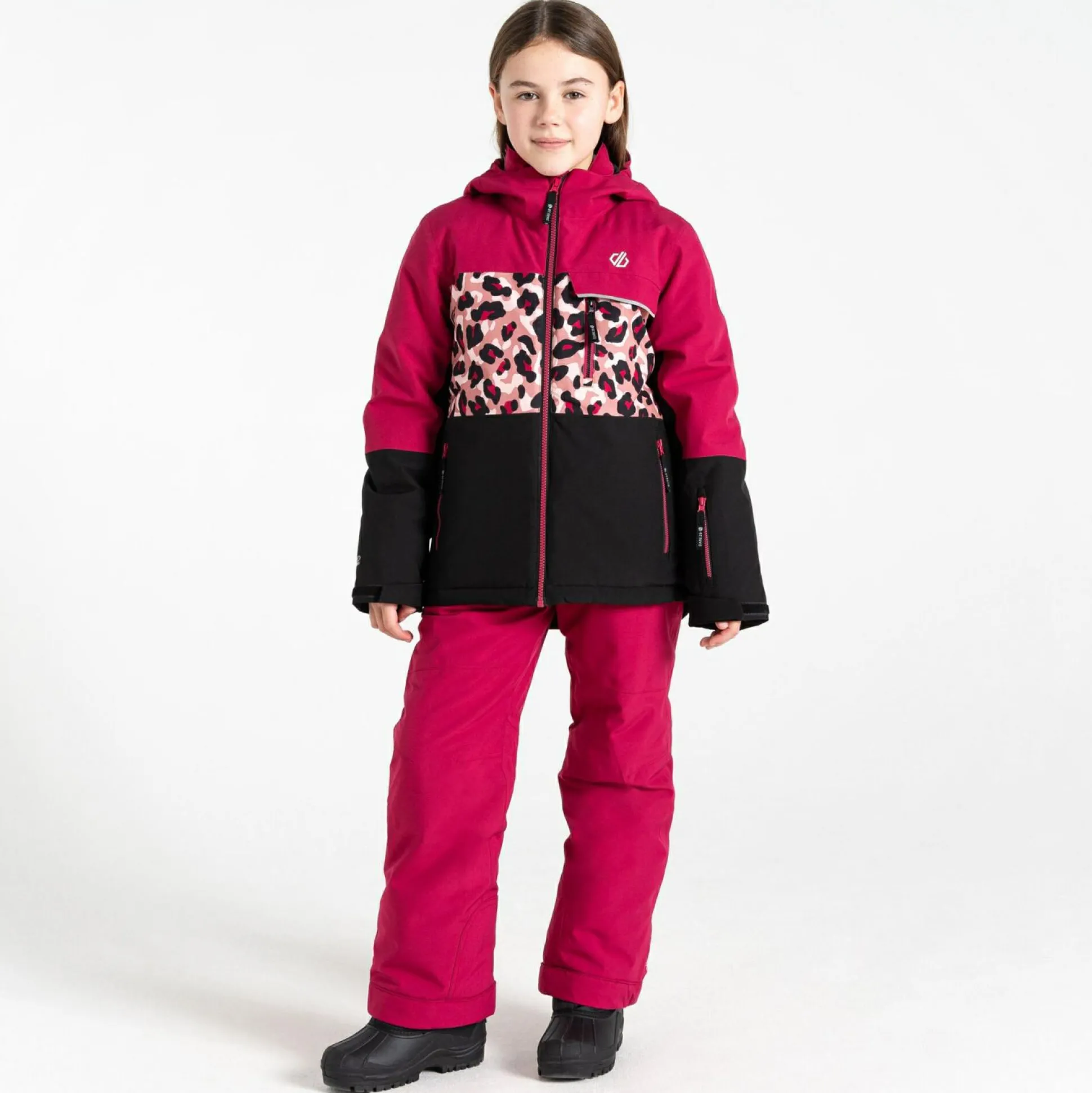 Dare 2b - Kids' Traverse II Ski Jacket | Berry Pink Rose