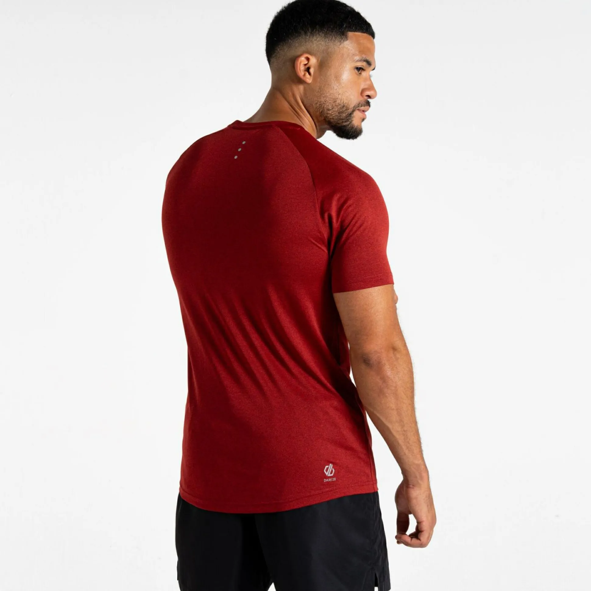 Dare 2b - Men's Accelerate Fitness T-Shirt | Danger Red